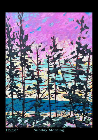 sunday morning 12x16