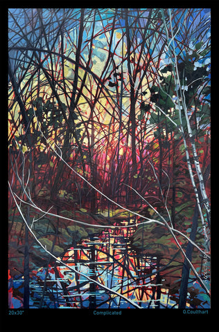 complicated 20x30"