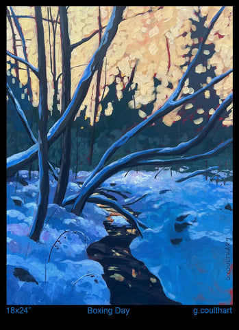 Boxing Day 18x24"