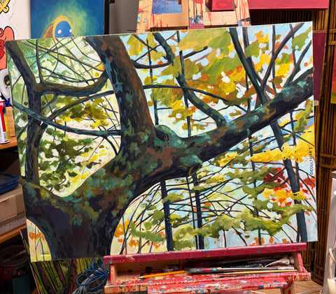 backyard beauty 24x32