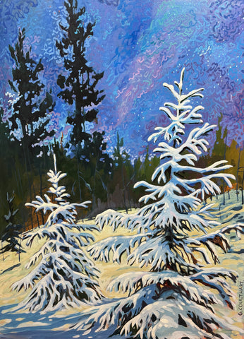 Blue Winter 24x32