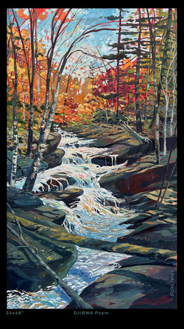 Ojibwa Poem 24x48