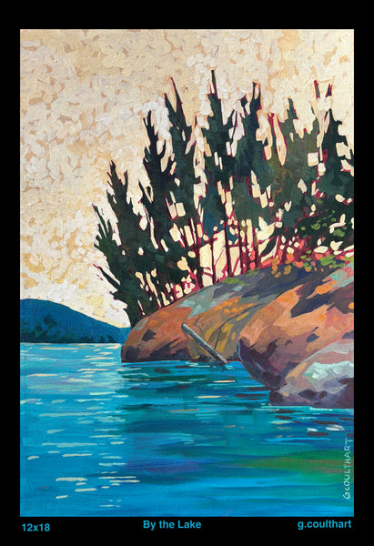 By the Lake 12x18