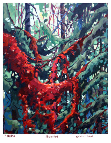 scarlet 18x24